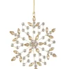 Bizzotto Pendagli>PENDAGLIO JEXON FIOCCO NEVE 6P ORO 15X15