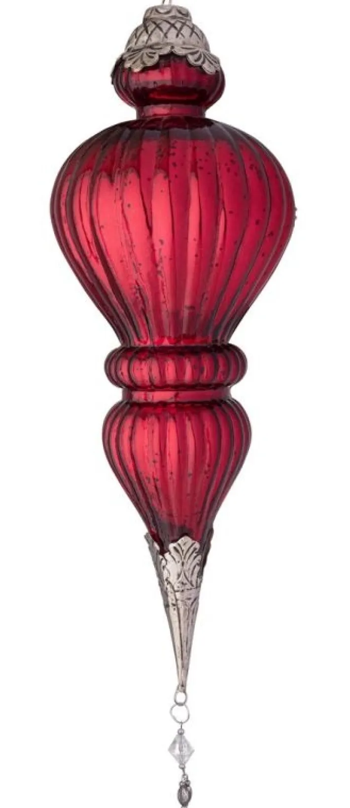 Bizzotto Sfere>PENDAGLIO VT BLAZE GOCCIA ROSSO LUC H37
