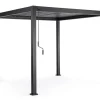 Bizzotto Pergole E Gazebo>PERGOLA OCEAN 3X3 ANTRACITE