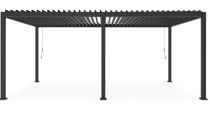 Bizzotto Pergole E Gazebo>PERGOLA OCEAN 3.6X6 ANTRACITE