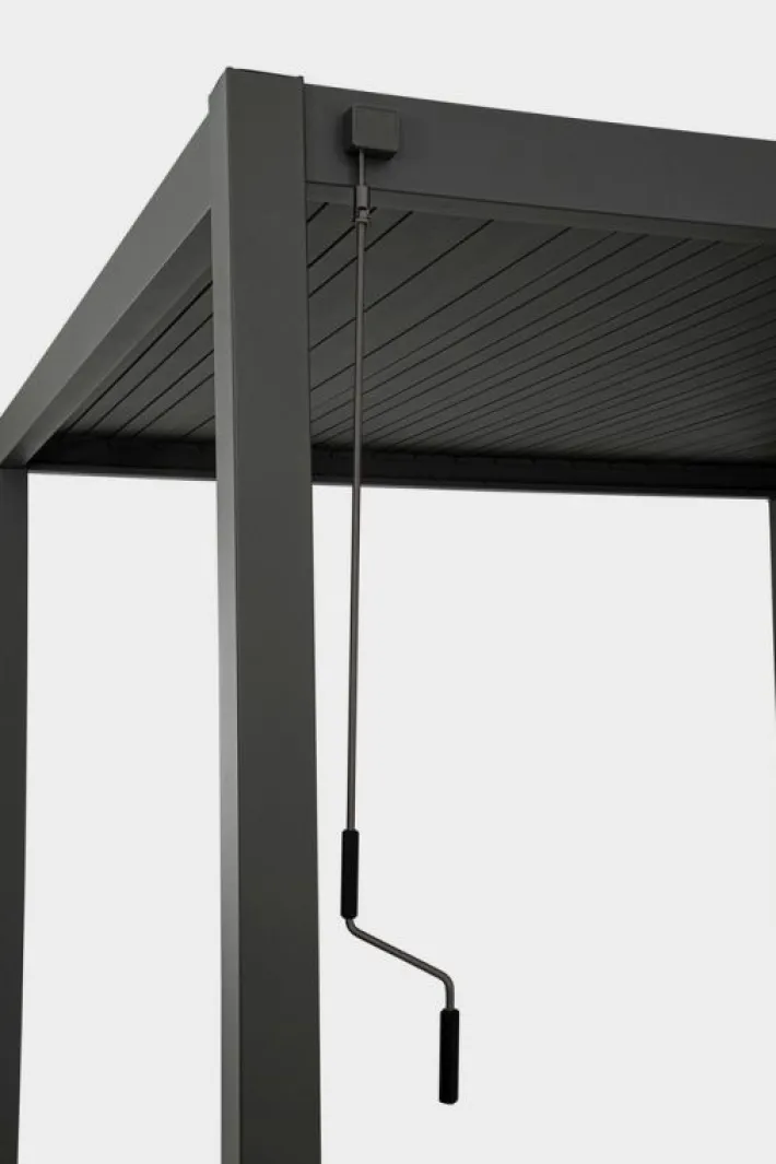 Bizzotto Pergole E Gazebo>PERGOLA OCEAN 3.6X6 ANTRACITE