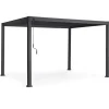 Bizzotto Pergole E Gazebo>PERGOLA OCEAN 3X4 ANTRACITE C-LED