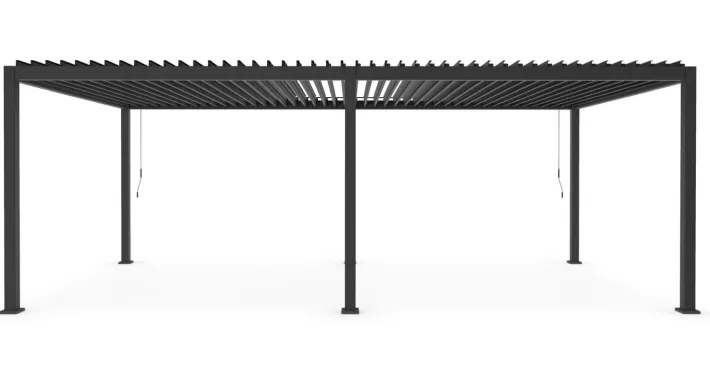 Bizzotto Pergole E Gazebo>PERGOLA OCEAN 3.6X7.2 ANTRACITE
