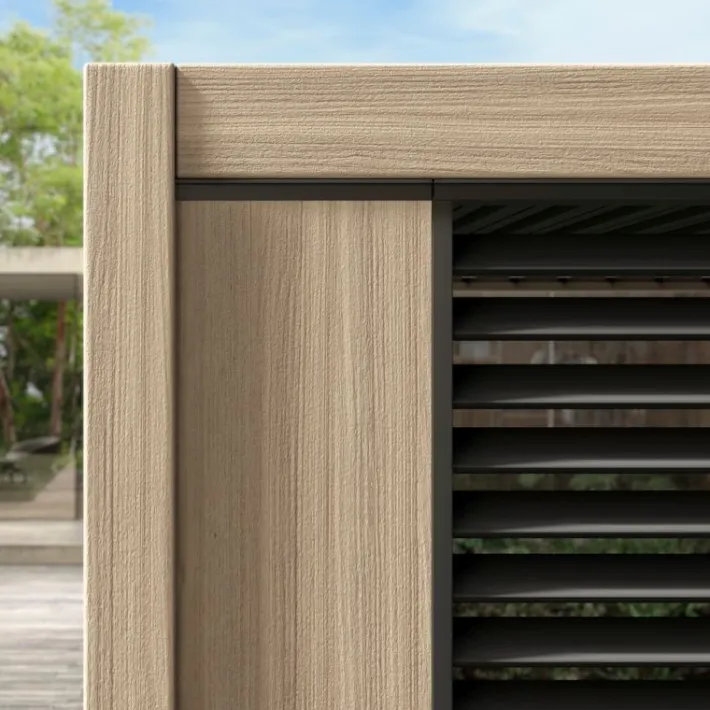 Bizzotto Pergole E Gazebo>PERGOLA OCEAN 3X4 NATURAL-ANTRACITE