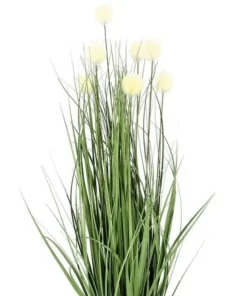 Bizzotto Piante Artificiali>PIANTA ERIOPHORUM BIANCO C-VASO X7F H68