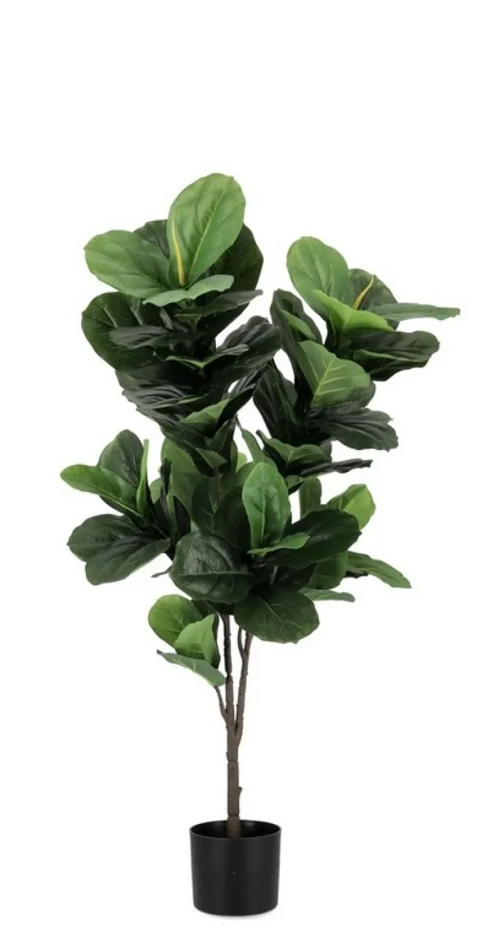 Bizzotto Piante Artificiali>PIANTA FICUS LYRATA C-VASO 72FOGLIE H120