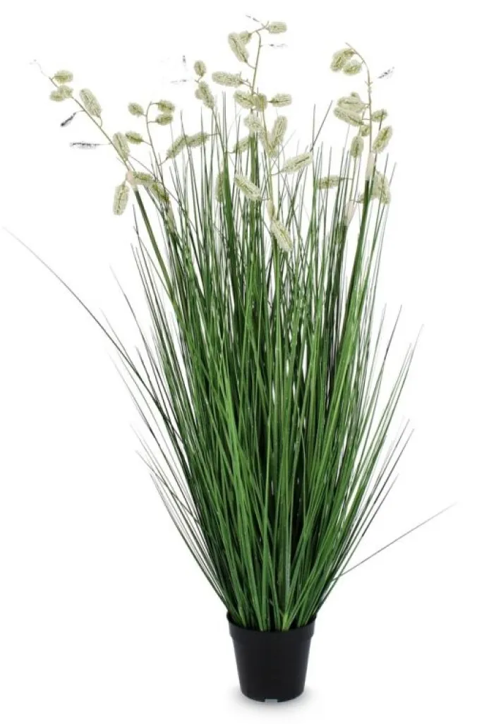 Bizzotto Piante Artificiali>PIANTA GREVILLEA BIANCO C-VASO X7F H120