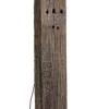 Bizzotto Piantane>PIANTANA COCOON OTTONE-BIANCO H200