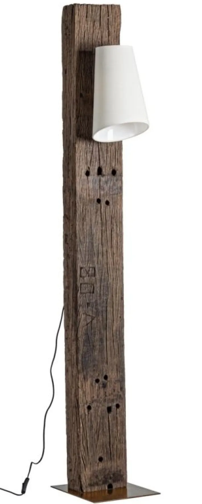 Bizzotto Piantane>PIANTANA COCOON OTTONE-BIANCO H200