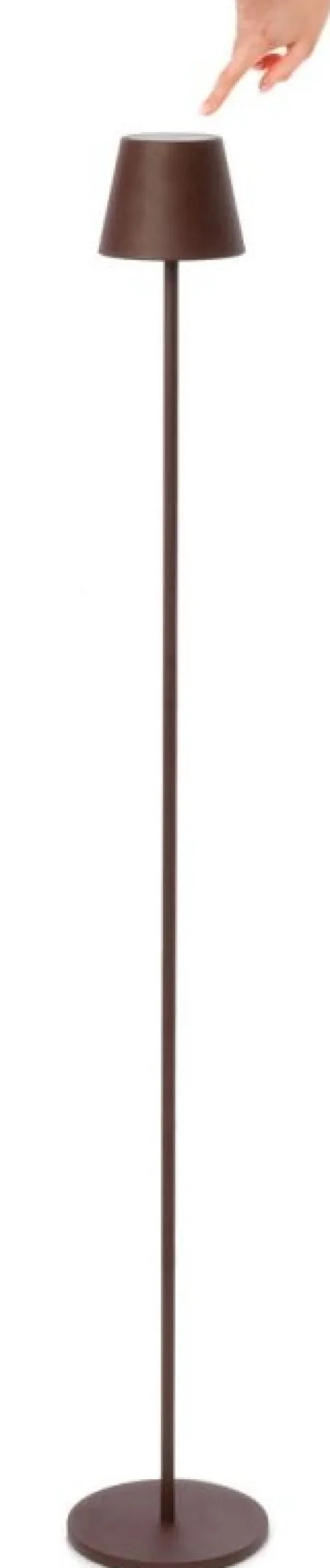 Bizzotto Illuminazione>PIANTANA LED ETNA MARRONE H115