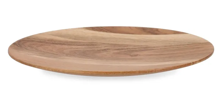 Bizzotto Vassoi E Centro Tavola>PIATTO DECORATIVO AIMI LEGNO NATURAL D27