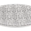 Bizzotto Coprivasi>PIATTO DECORATIVO ARES CR GRIGIO