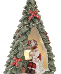 Bizzotto Oggettistica>PINO MARIEN BABBO 11,5X17,5H C-LED