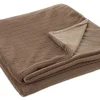 Bizzotto Coperte>PLAID ESSENTIAL MARRONE 180X150