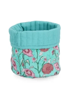 Bizzotto Accessori In Tessuto>P.OGGETTI EMELIE VERDE SME D17X18H