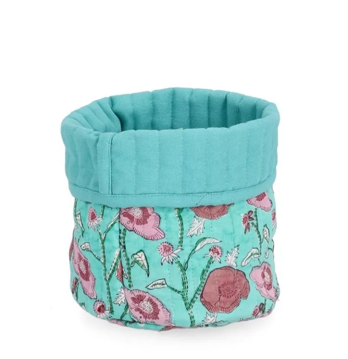 Bizzotto Accessori In Tessuto>P.OGGETTI EMELIE VERDE SME D17X18H