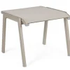 Bizzotto Pouf Da Esterno>POGGIAPIEDI IN ALLUMINIO IMPILABILE TORTORA GK51 - VICTOR