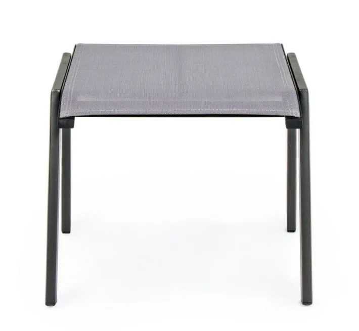 Bizzotto Pouf Da Esterno>POGGIAPIEDI IN ALLUMINIO IMPILABILE ANTRACITE GK52 - CRUISE
