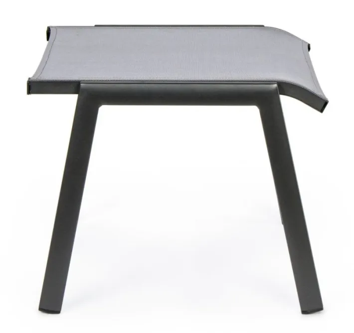 Bizzotto Pouf Da Esterno>POGGIAPIEDI IN ALLUMINIO IMPILABILE ANTRACITE GK52 - CRUISE