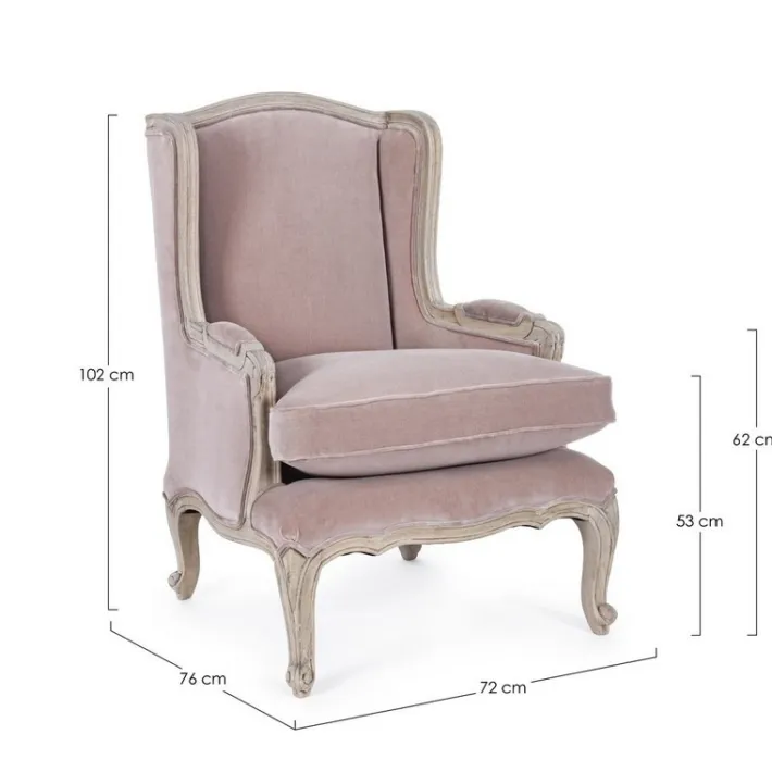 Bizzotto Poltrone E Chaise Longue>POLTRONA - LORELIE ROSE