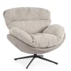 Bizzotto Poltrone E Chaise Longue>POLTRONA ADINDA GRIGIO SCURO/TORTORA