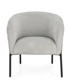 Bizzotto Poltrone E Chaise Longue>POLTRONA CAMILA GRIGIO CHIARO