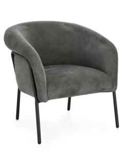 Bizzotto Poltrone E Chaise Longue>POLTRONA CAMILA GRIGIO SCURO