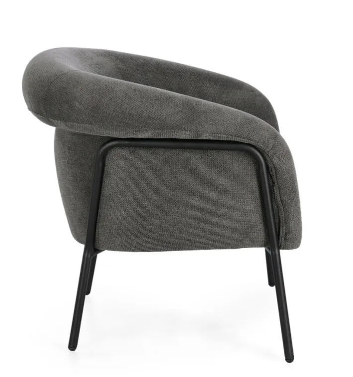 Bizzotto Poltrone E Chaise Longue>POLTRONA CAMILA GRIGIO SCURO