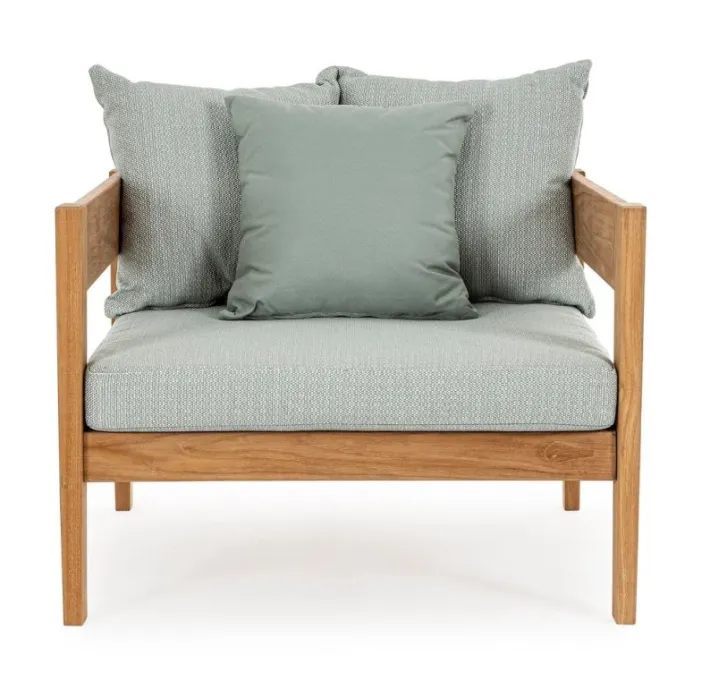 Bizzotto Poltrone>POLTRONA C-C KOBO AQUA - FSC