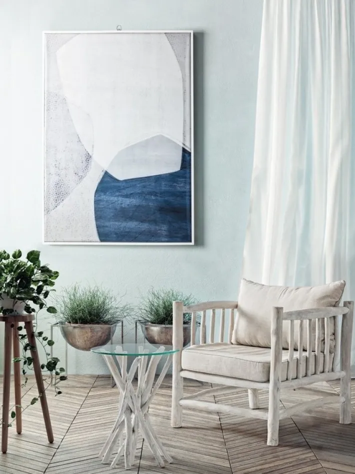 Bizzotto Poltrone E Chaise Longue>POLTRONA CON CUSCINO IN TEAK - SAHEL