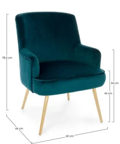 Bizzotto Poltrone E Chaise Longue>POLTRONA DEEP - CLELIA