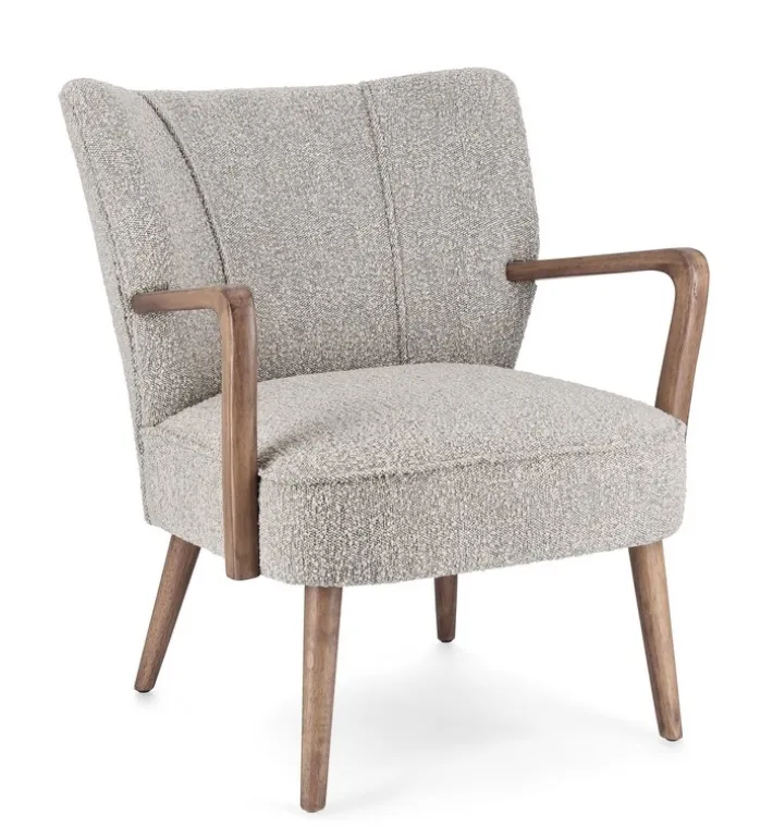 Bizzotto Poltrone E Chaise Longue>POLTRONA EFFETTO BOUCLE' - MORITZ