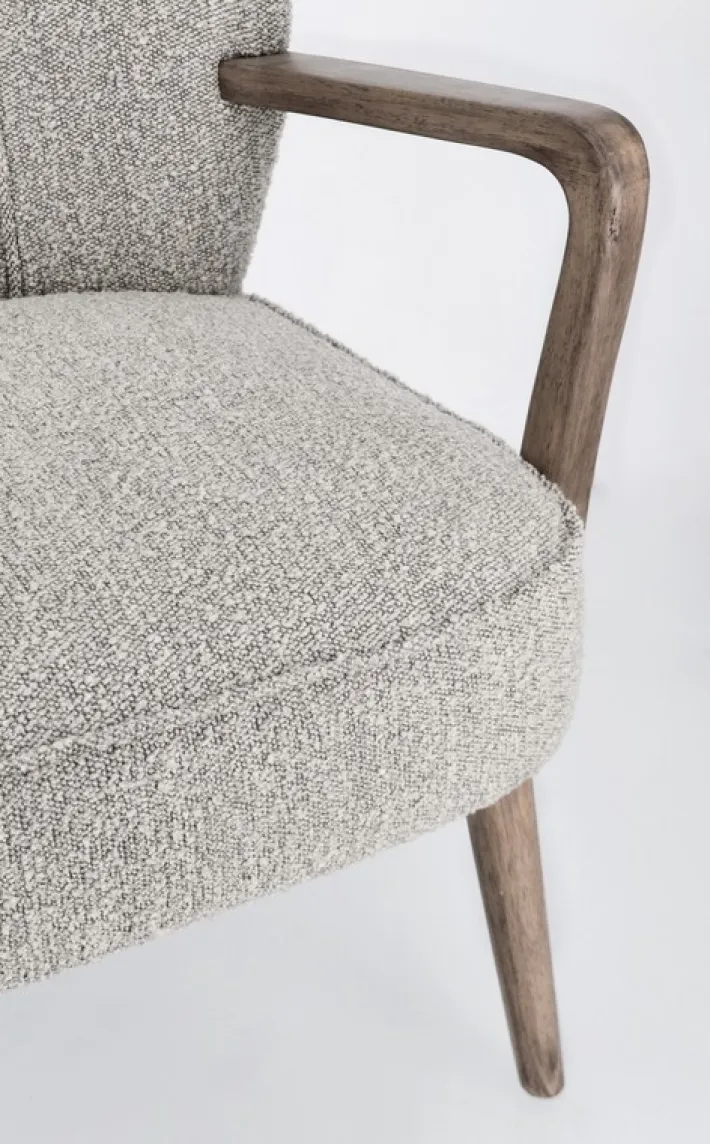 Bizzotto Poltrone E Chaise Longue>POLTRONA EFFETTO BOUCLE' - MORITZ