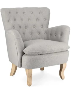 Bizzotto Poltrone E Chaise Longue>POLTRONA EFFETTO BOUCLE' CLOUD - ORLINS