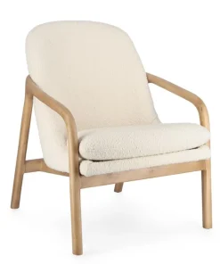Bizzotto Poltrone E Chaise Longue>POLTRONA EFFETTO BOUCLE' PURE - ELAIDE