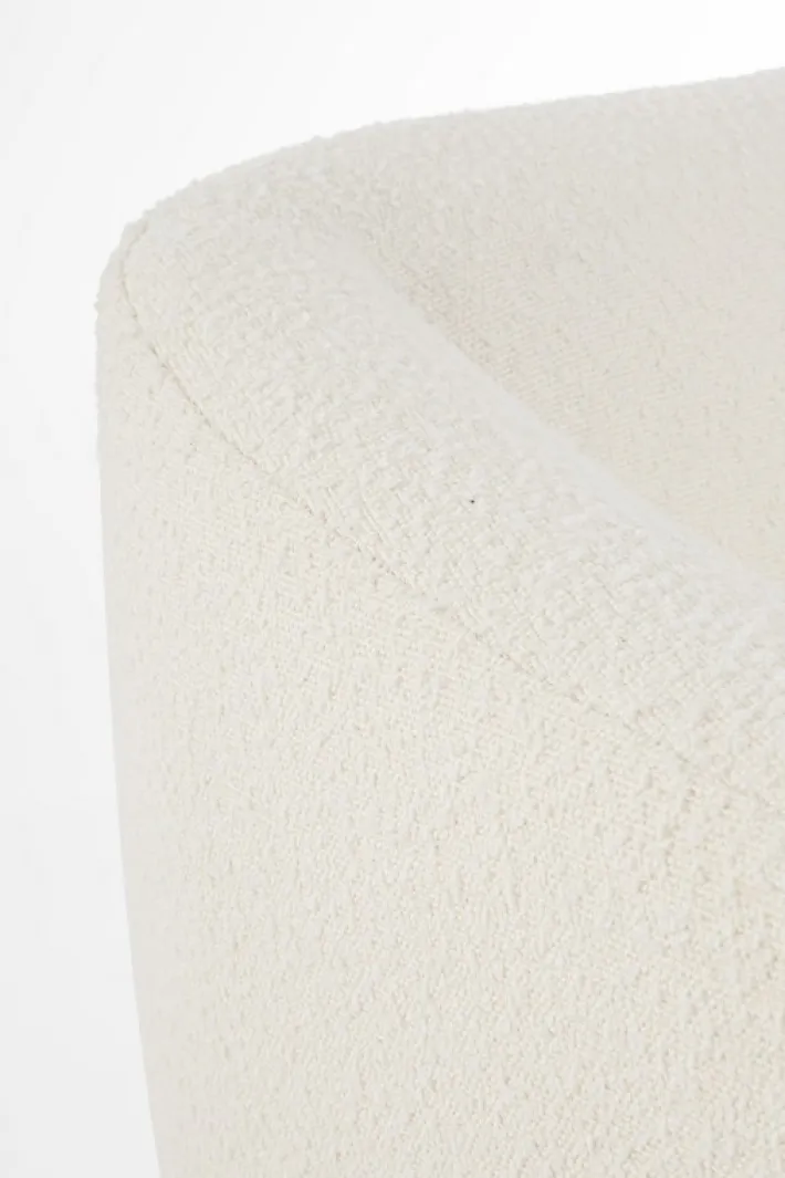 Bizzotto Poltrone E Chaise Longue>POLTRONA EFFETTO BOUCLE' BIANCO - CLAUDINE