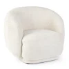 Bizzotto Poltrone E Chaise Longue>POLTRONA EFFETTO BOUCLE' NATURALE - TECLA