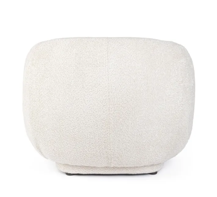 Bizzotto Poltrone E Chaise Longue>POLTRONA EFFETTO BOUCLE' NATURALE - TECLA