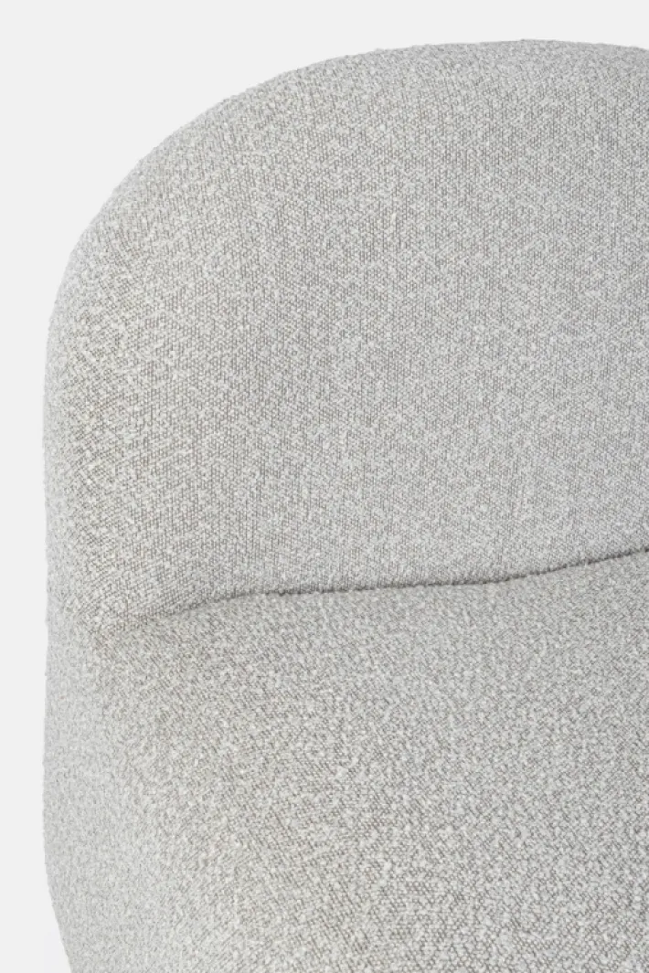 Bizzotto Poltrone E Chaise Longue>POLTRONA EFFETTO BOUCLE' GRIGIO - BASSILLA