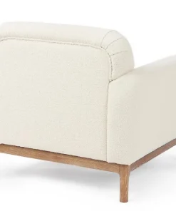 Bizzotto Poltrone E Chaise Longue>POLTRONA EFFETTO BOUCLE' NATURALE - DETROIT