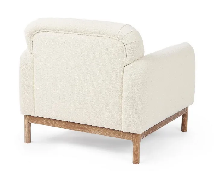 Bizzotto Poltrone E Chaise Longue>POLTRONA EFFETTO BOUCLE' NATURALE - DETROIT