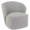 Bizzotto Poltrone E Chaise Longue>POLTRONA EFFETTO BUCLE' GRIGIO - BABILA