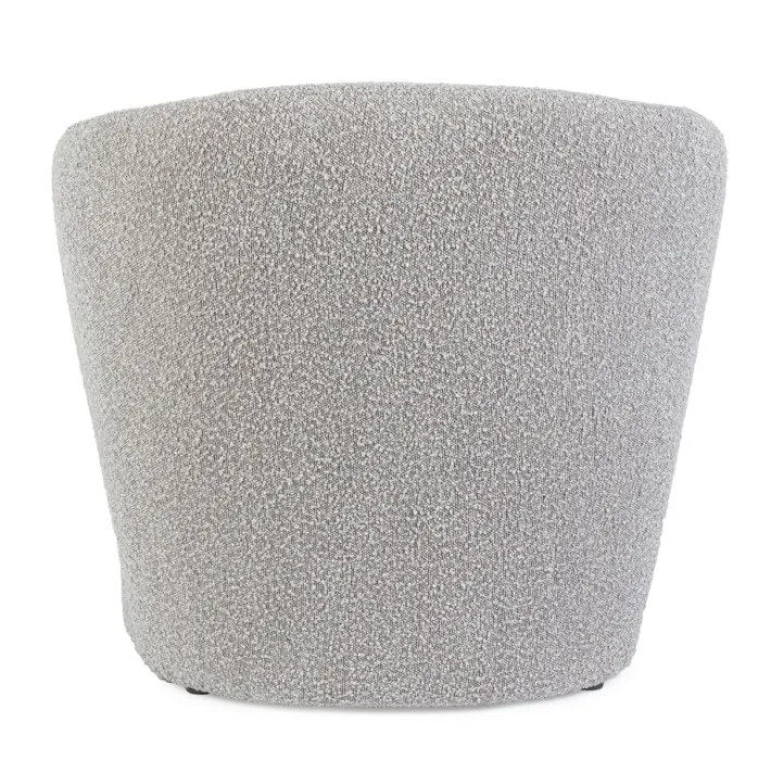 Bizzotto Poltrone E Chaise Longue>POLTRONA EFFETTO BUCLE' GRIGIO - BABILA