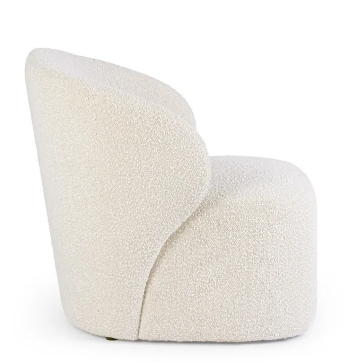 Bizzotto Poltrone E Chaise Longue>POLTRONA EFFETTO BUCLE' NATURALE - BABILA