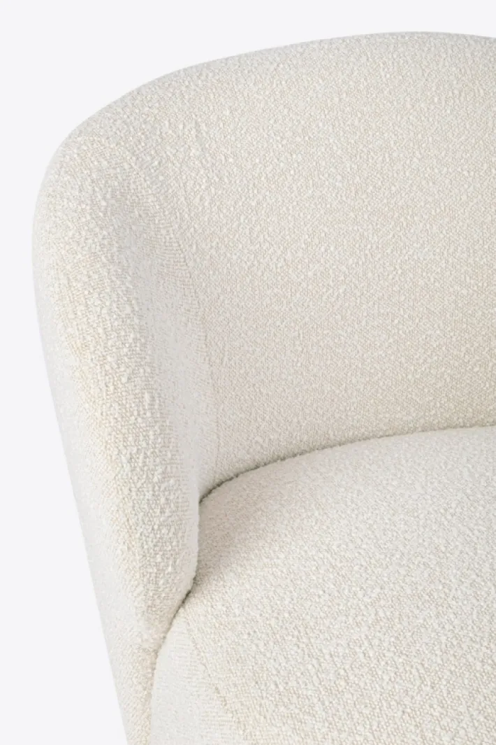 Bizzotto Poltrone E Chaise Longue>POLTRONA EFFETTO BUCLE' NATURALE - BABILA