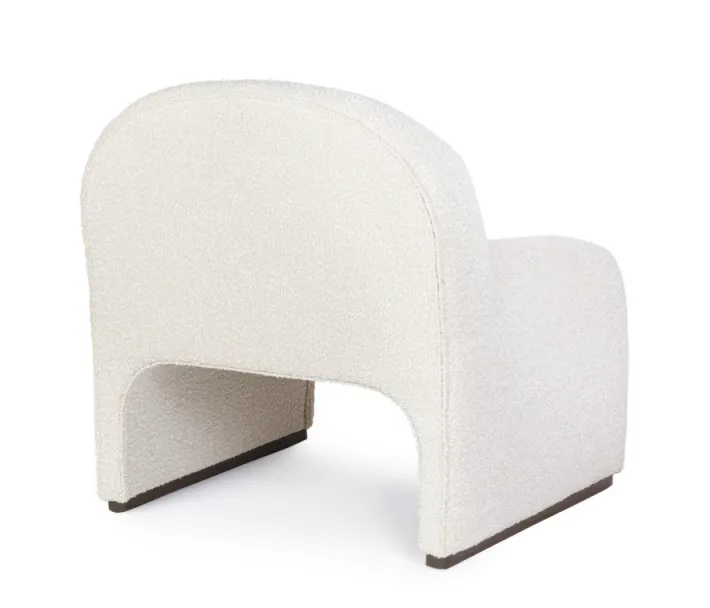 Bizzotto Poltrone E Chaise Longue>POLTRONA EFFETTO BUCLE' NATURALE - BASSILLA