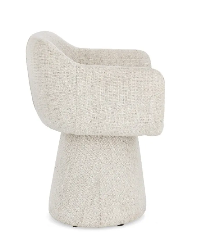 Bizzotto Poltrone E Chaise Longue>POLTRONA GIREVOLE COLOR GHIACCIO - LOTTIE