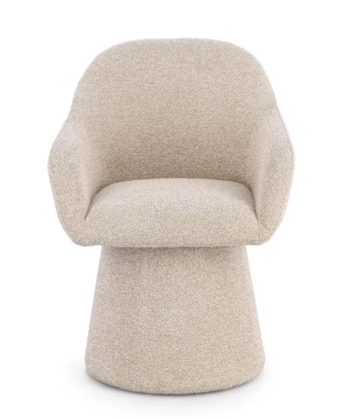 Bizzotto Poltrone E Chaise Longue>POLTRONA GIREVOLE ANTARA BEIGE