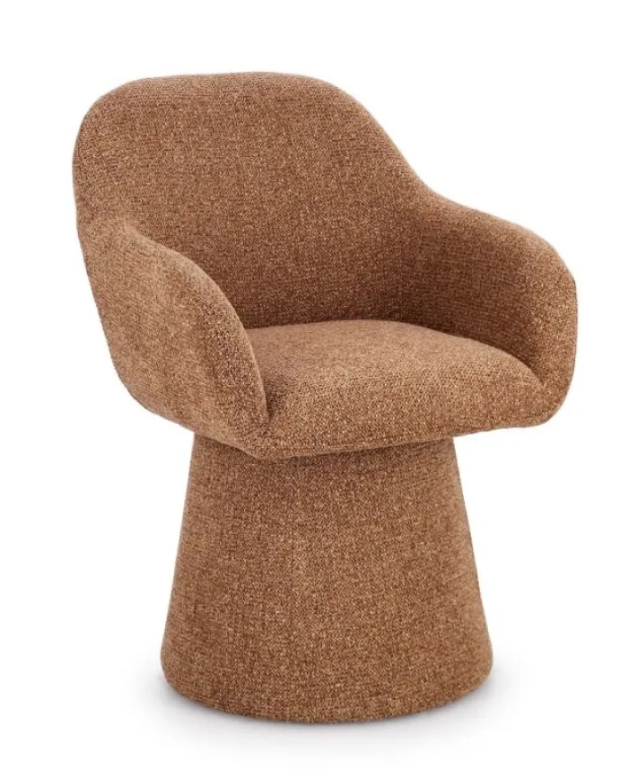 Bizzotto Poltrone E Chaise Longue>POLTRONA GIREVOLE ANTARA TERRACOTTA