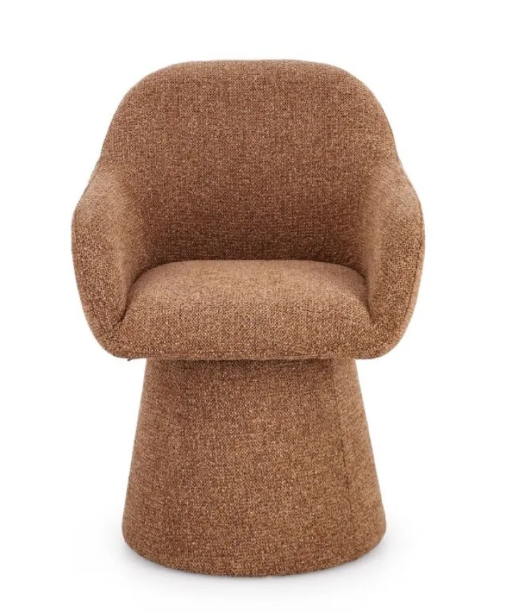 Bizzotto Poltrone E Chaise Longue>POLTRONA GIREVOLE ANTARA TERRACOTTA